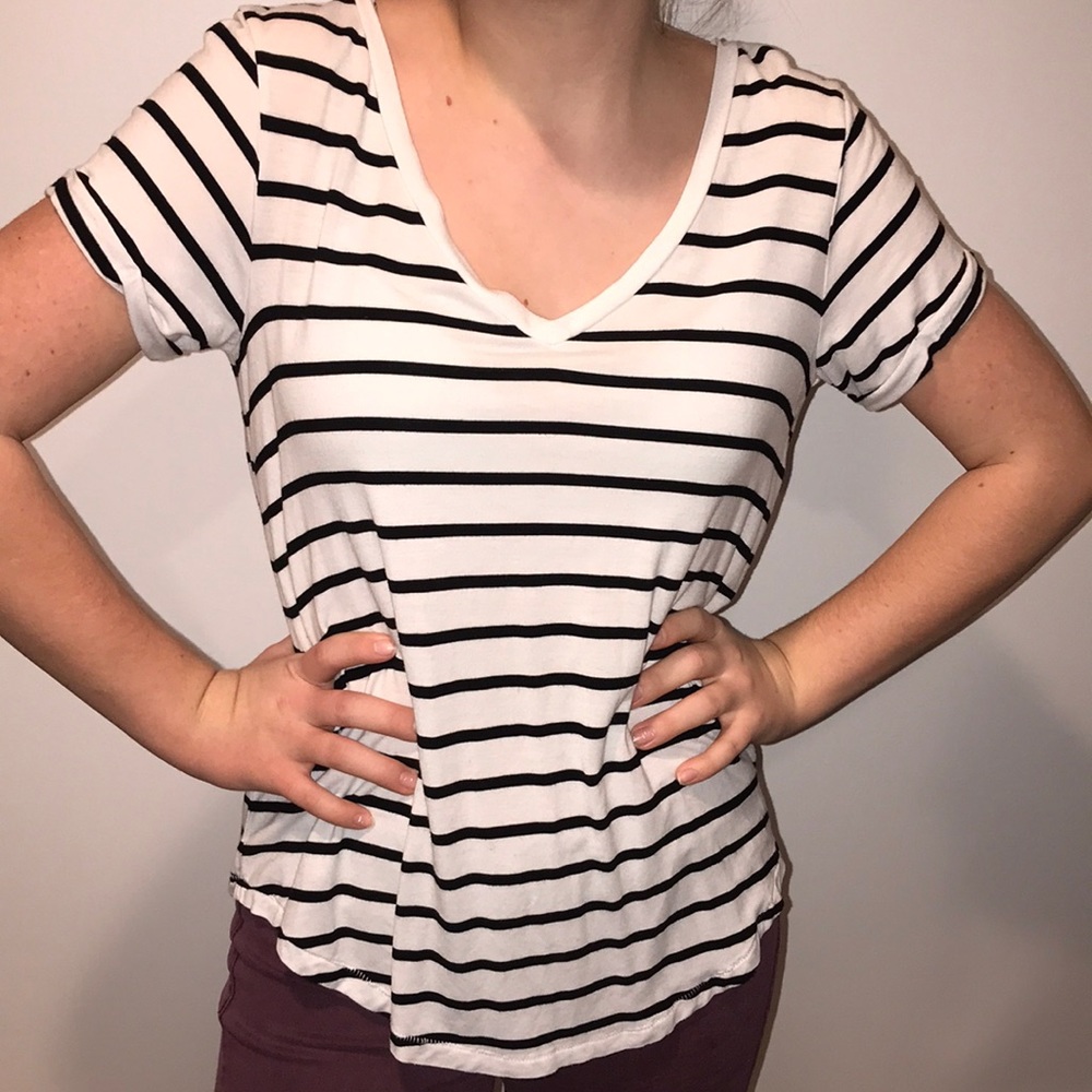 American Eagle Striped Tee